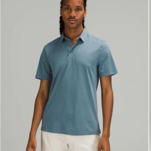 NWOT - Men’s Lululemon Evolution Short Sleeve Polo
River Blue - Size XL